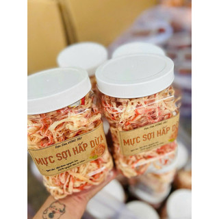 Mực xé sợi hấp nước dừa 500gr