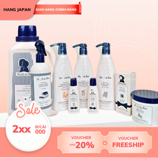  Bộ sản phẩm chăm sóc da bé Noodle & Boo cao cấp sữa tắm gội dưỡng thể phấn rôm 