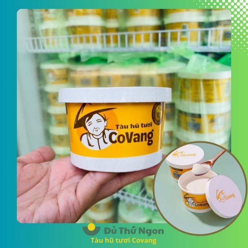 [HỎA TỐC HCM] - TÀU HŨ TƯƠI COVANG 180GR - Date mới mỗi ngày