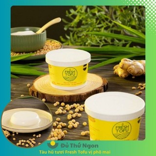 [HỎA TỐC HCM] - TÀU HŨ TƯƠI FRESH TOFU VỊ PHÔ MAI - HŨ 160gr