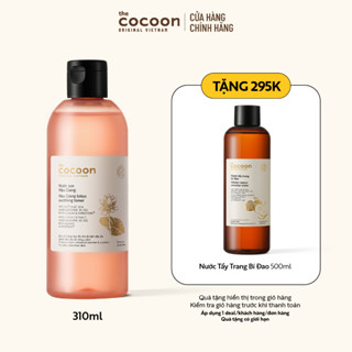 [MUA 1 TẶNG 1] Nước sen Hậu Giang Cocoon 310ml TẶNG Nước tẩy trang bí đao 500ml