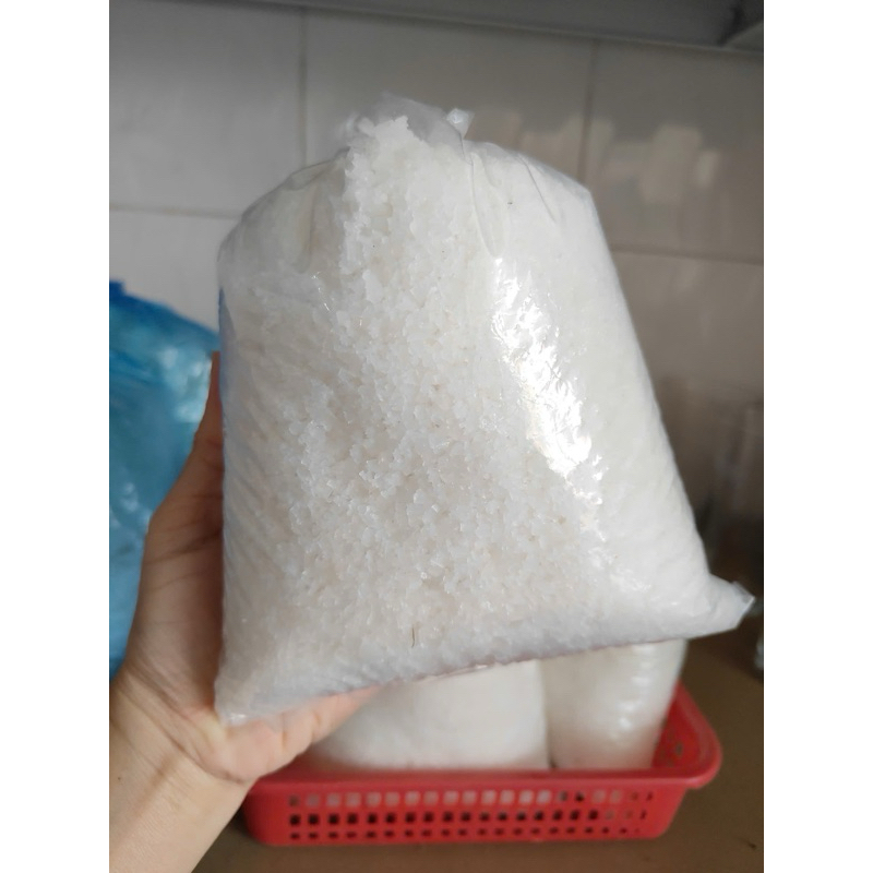 Muối hột - muối hạt bịch 1kg