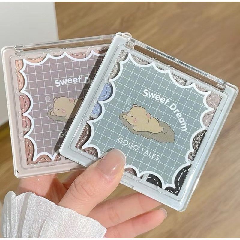 [GOGO TALES] Phấn Mắt 9 Màu GOGO TALES Color Fairy House Tone Màu Nhẹ Nhàng Màu Hottrend Chất Phấn M