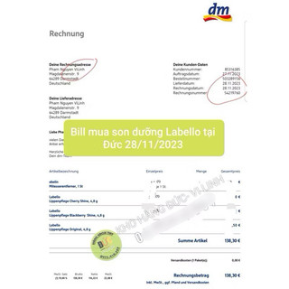 [Bill Đức] Son dưỡng môi Labello