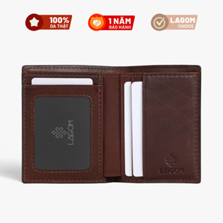 Ví da LAGOM Patina dáng đứng - nhỏ gọn và mềm xịn