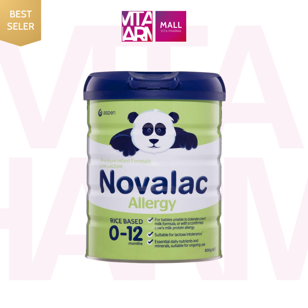 [HÀNG AIR - ĐỦ BILL DATE 06/2026] Sữa Novalac Allergy Úc cho bé dị ứng đạm sữa bò 800g