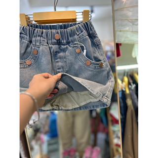 chân váy jean bé gái size đại [110-160] ảnh thật