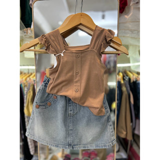 chân váy jean bé gái size đại [110-160] ảnh thật