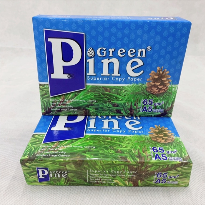 Giấy in A5 Green dl65, dl70- 1ram