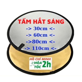  Tấm Hắt Sáng 2in1 Tròn Miếng Hắt Sáng 2 Trong 1 Chụp Ảnh Chuyên Nghiệp 