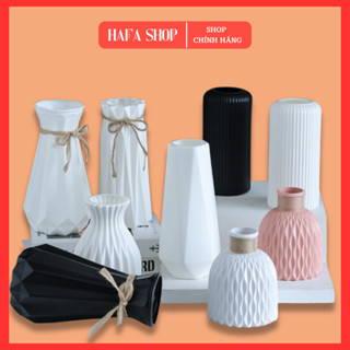 Bình cắm hoa kẽm nhung handmade chất liệu bằng nhựa, decor nhà của phong cách hiện đại