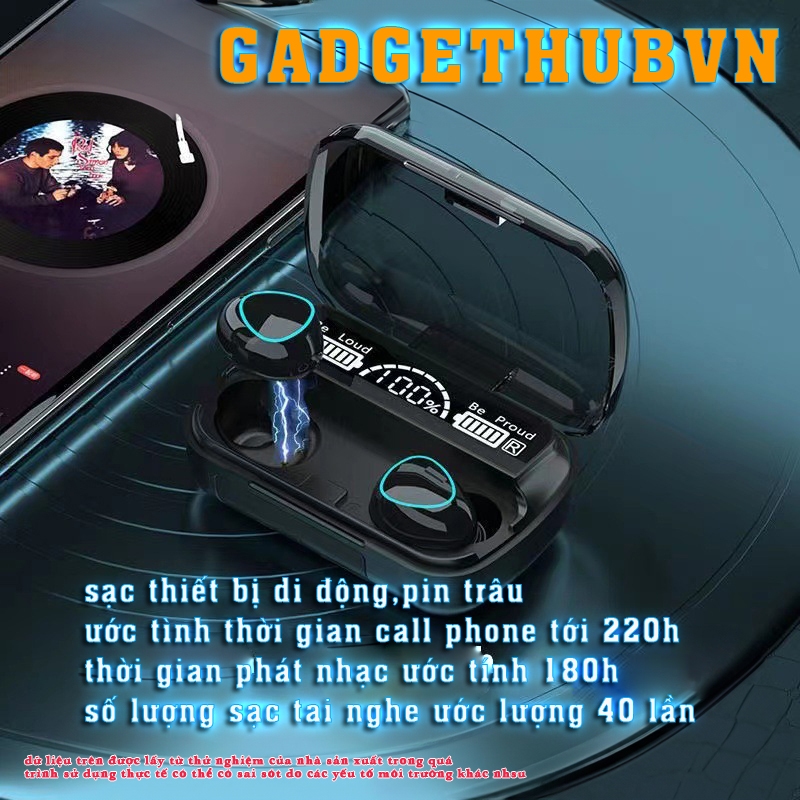 Tai Nghe Bluetooth M10 Chất Lượng Âm Thanh chân thật, Kết Nối Ổn Định Với Công Nghệ Bluetooth V5.3 | BigBuy360 - bigbuy360.vn