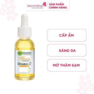  Garnier Tinh chất  Skin Naturals Light Complete White Speed Vitamin C Booster Serum 30ml 