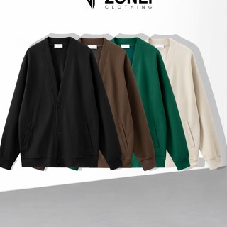 Áo Khoác Cardigan logo Teelab Basic nam nữ phong cách Hàn Quốc -NANASHOP