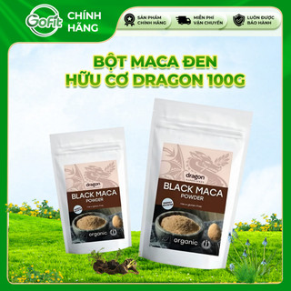 Bột Maca Đen Hữu Cơ Dragon Superfoods 100g