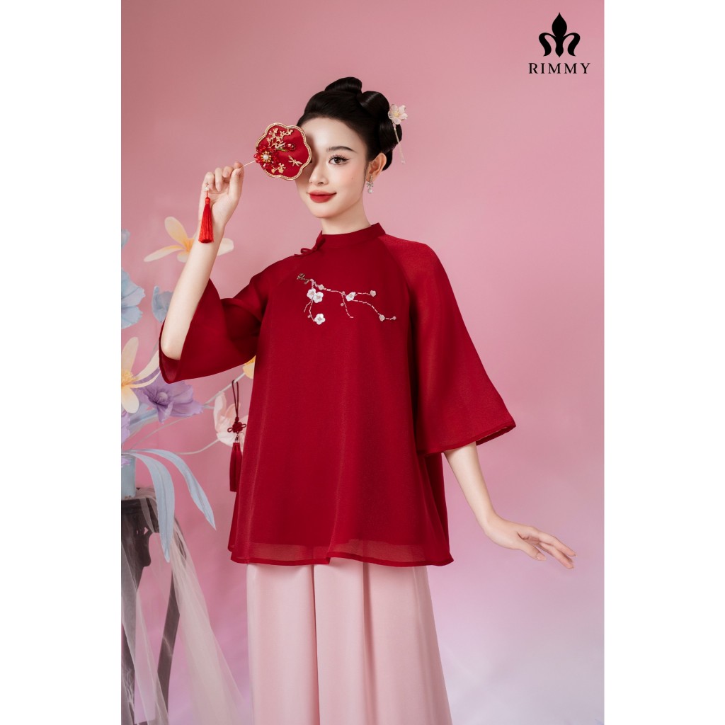 Ngọc Bích Áo dài cách tân set 2 mảnh Thời Trang Thiết Kế Rimmy