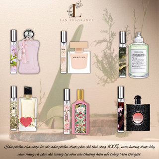 Combo nước hoa nữ Delina Black Opium Libre Matcha Narciso Poudree thơm lâu dung tích 10ml 20ml hot nhất cho mùa đông