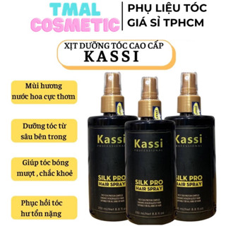 Xịt dưỡng tóc khô xơ, hư tổn kassi Silk Pro Hair Spray 250ml
