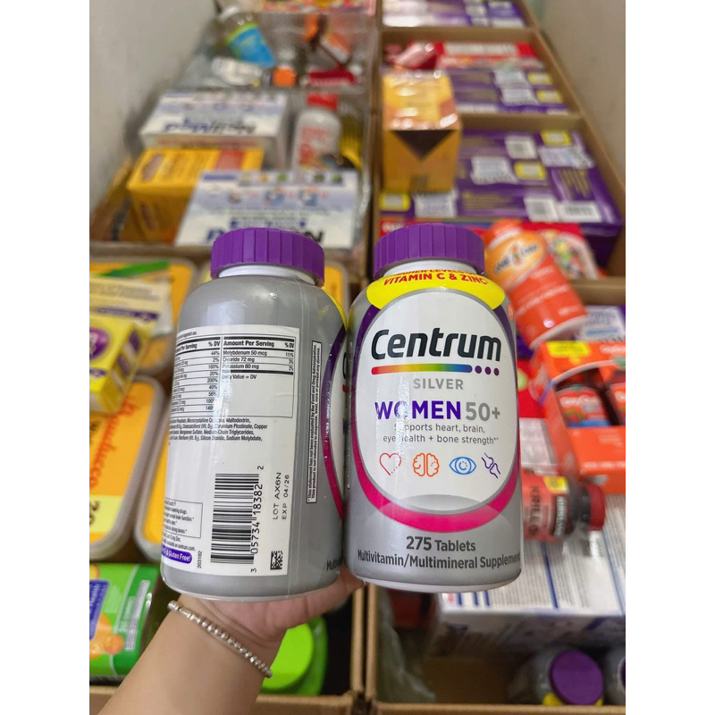 VIÊN UỐNG CENTRUM SILVER WOMEN 50+ 275 VIÊN