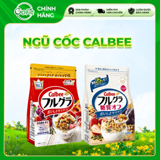 [Chính ngạch-có tem phụ] Ngũ Cốc Calbee Ăn Kiêng Giảm Cân Nhật Bản Mix Sữa Chua Hoa Quả Hạt Sấy Khô