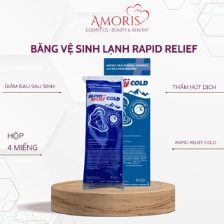 Băng Vệ Sinh Lạnh Giảm Đau Rapid Relief Cold - Hỗ Trợ Giảm Đau Sau Sinh