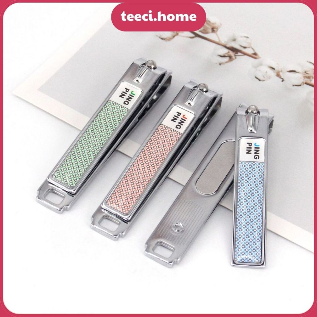 Kềm Bấm Móng Tay Jing Pin Inox Siêu Bền Kềm Cắt Sửa Móng Tay Bén U324
