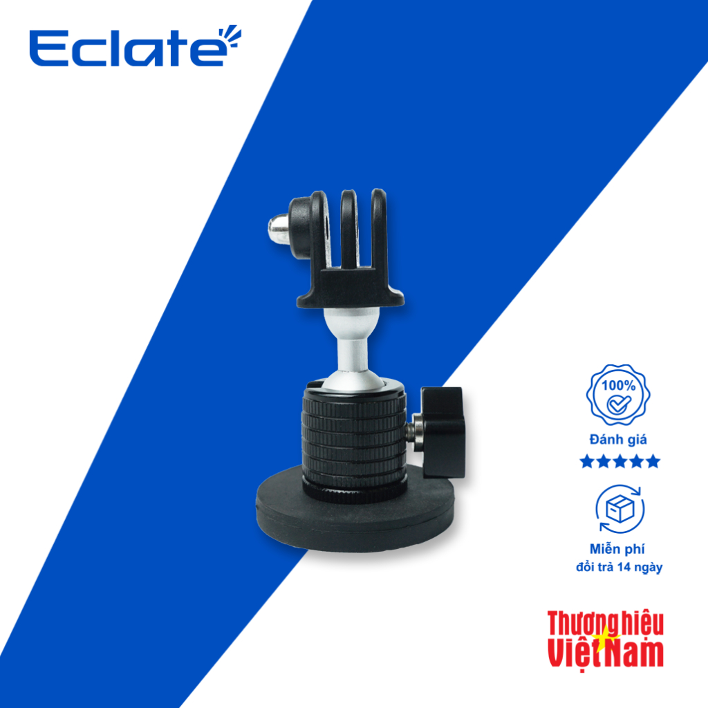 [Eclate] Đế Nam châm Action cam DJI, Gopro, Insta360 Siêu Tốc 1 Giây, Khóa Từ Tính Nam Châm Chắc Chắ