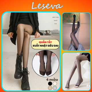 Quần tất xuất Nhật siêu rẻ, quần tất giấy tàng hình dai mịn co giãn chống rách thật chân QT01-LESEVA