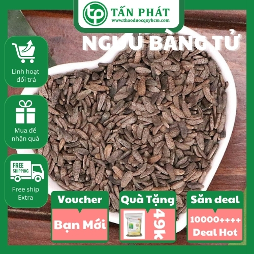 [Hàng Công Ty] Ngưu bàng tử khô (thơm, sạch)