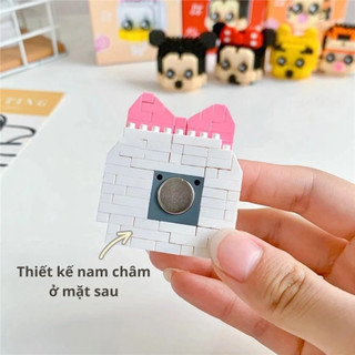 Bộ Mô Hình Lắp Ráp Lego mini 3D Hoạt Hình Đáng Yêu Đồ Chơi Xếp Hình Cho Bé