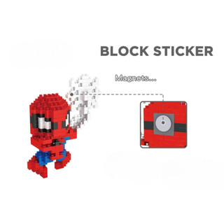 Bộ Mô Hình Lắp Ráp Lego mini 3D Hoạt Hình Đáng Yêu Đồ Chơi Xếp Hình Cho Bé