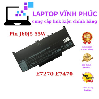 Pin Dell Latitude E7470 E7270 7470 7270 R1V85 MC34Y 242WD J60J5 55Wh zin new