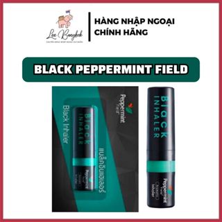 Ống Hít Đen 2 Đầu Black Inhaler Peppermint Field Thái Lan Thông Mũi Mát Họng Phiên Bản Đặc Biệt Nội Địa Thái Lan