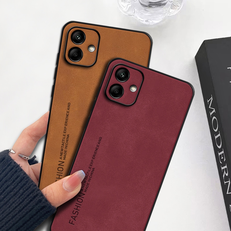 Ốp Lưng Bảo Vệ Samsung Galaxy A04 Da Giả Cừu Ốp Lưng Điện Thoại