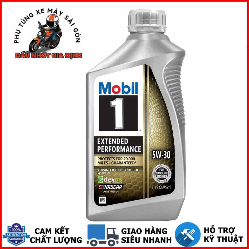 Nhớt xe ga MOBIL 5W30 946ML - Nhập khẩu Mỹ