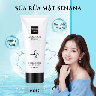 Sữa Rửa Mặt Làm Trắng Da Amino Acid SENANA 60g Giúp Làm Sạch Sâu Và Thu Nhỏ Lỗ Chân Lông Cho Bạn Làn Da Mịn Màng