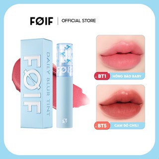 Son Kem Lì Thuần Chay, Mềm Mịn, Lâu Trôi FOIF Daily Blur Tint 3g
