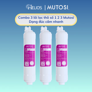 Bộ 3 lõi đúc cắm nhanh Mutosi số 1 2 3 - Hàng Chính Hãng dành cho máy Mutosi, Sunhouse, Kangaroo,...