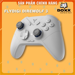 Tay cầm Flydigi Direwolf 3 hỗ trợ Macro, Polling Rate 1000Hz cho Nintendo Switch, PC, Laptop