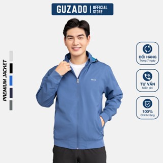 Áo khoác nam Cao Cấp Guzado Jacket Premium Bo Gấu Chống Gió Cực Tốt MKG18