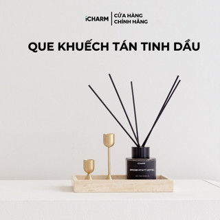 Que khuếch tán tinh dầu thơm phòng, spa, khách sạn 50ml, 100ml iCHARM hương nước hoa, khách sạn