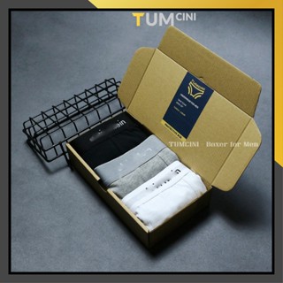 Quần sịp nam đùi hoạ tiết giản đơn dành cho giới văn phòng thanh lịch lôi cuốn Tumcini CCa1