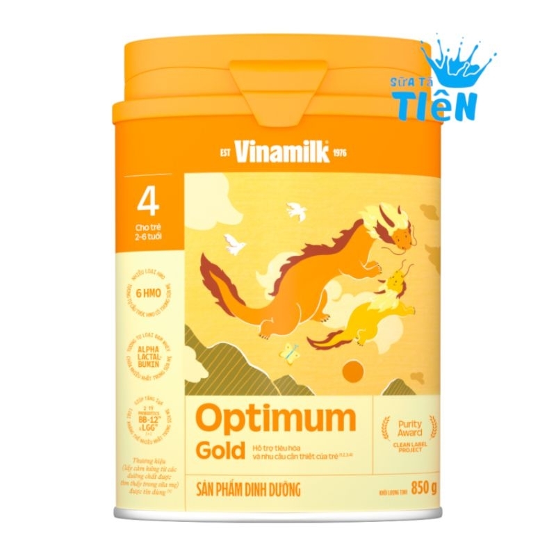 SỮA BỘT OPTIMUM GOLD SỐ 4 850G