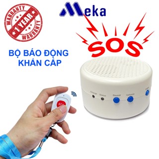 Chuông báo động không dây MEKA SOS.01 cho người già, bệnh nhân, người cần chăm sóc đặc biệt...
