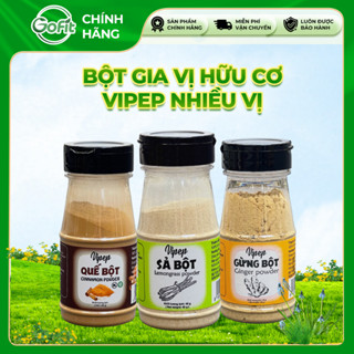 Bột Gia Vị Hữu Cơ VIPEP ( Nghệ, Quế, Gừng, Xả)