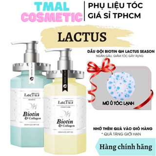 Dầu gội biotin lactus season giảm rụng tóc, ngăn gàu dưỡng ẩm QH lactus season biotin collagen