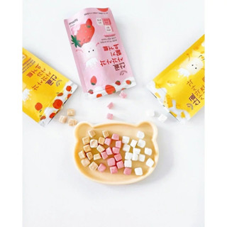 [LV] Sữa chua khô - hoa quả sấy lạnh Ecomom Hàn Quốc 15g cho bé ăn dặm từ 10M+