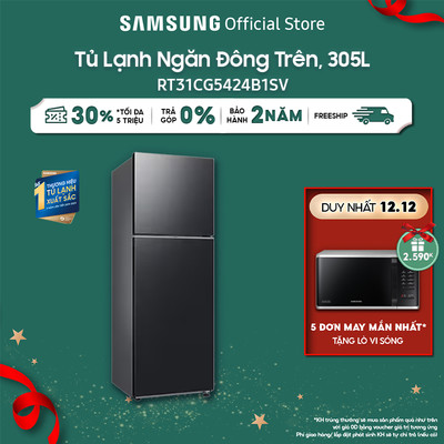 [Livestream] Tủ lạnh Samsung Inverter 305 lít RT31CG5424B1SV