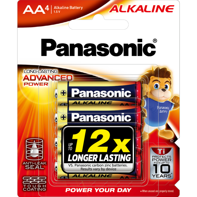 Hộp Pin AA Panasonic LR6T dung lượng cao (48 viên) - Hàng Chính Hãng