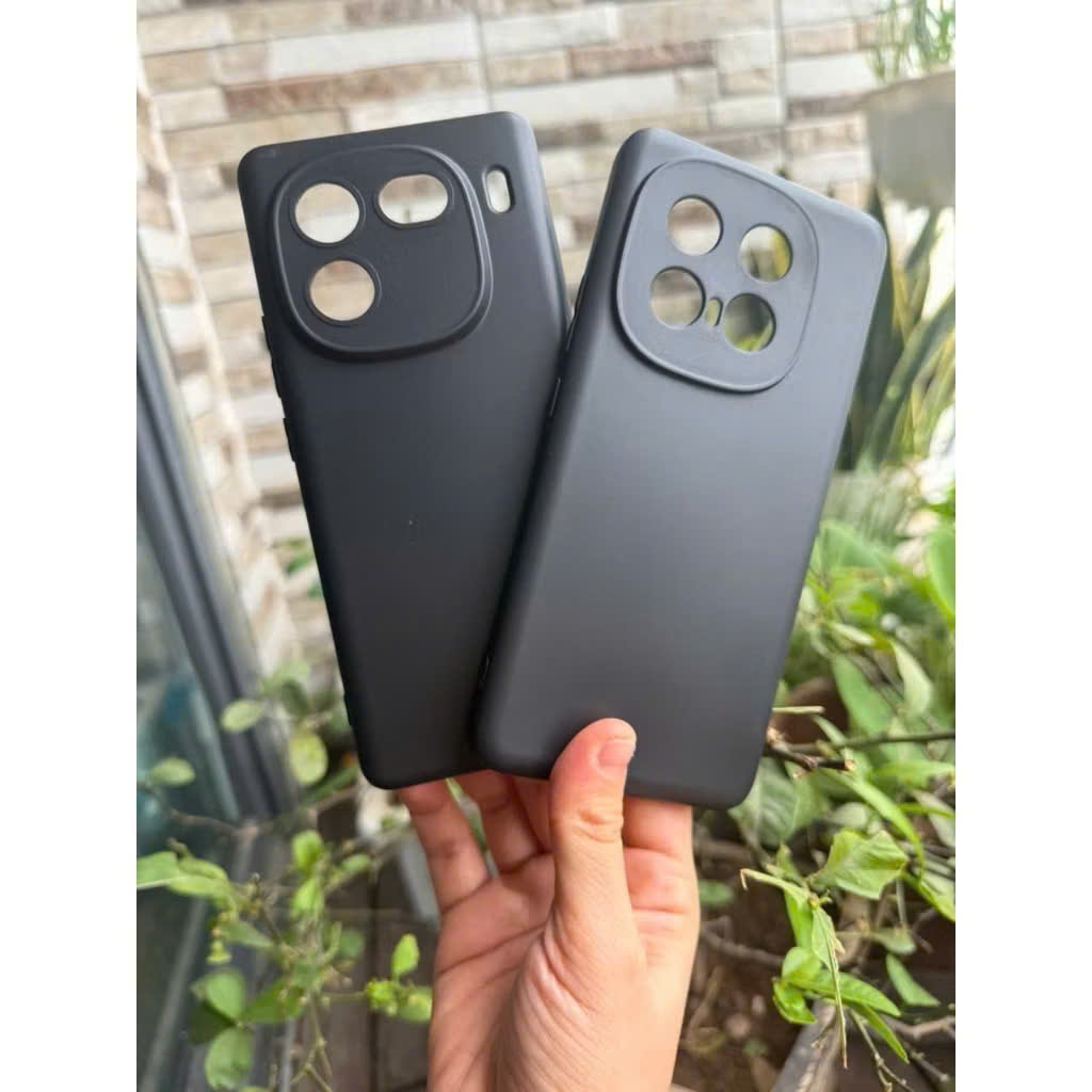 Ốp lưng dẻo Vivo iQOO 12  ,iQOO 12 Pro , iQOO 13 ( màu đen) khoét mắt bảo vệ Camera (tnkn)